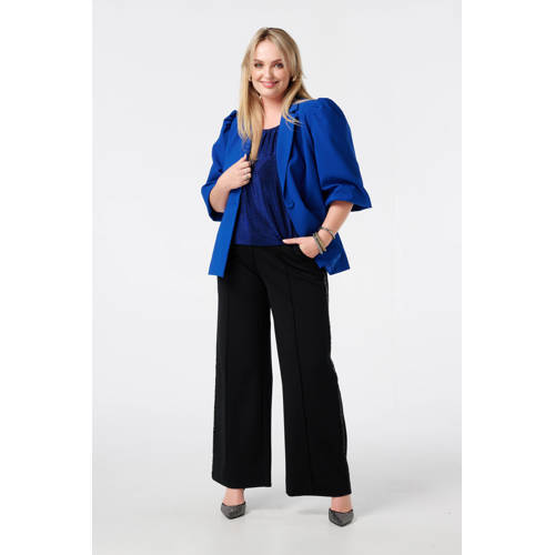 MS Mode regular blazer blauw afbeelding