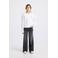 America Today wide leg jeans zwart
