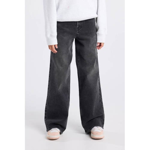 America Today wide leg jeans zwart afbeelding