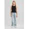America Today straight leg jeans light blue denim