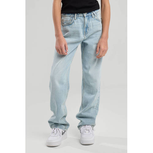 America Today straight leg jeans light blue denim afbeelding