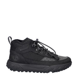 Green Stride Motion 6 nubuck sneakers zwart
