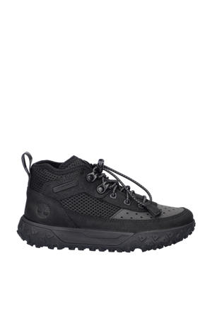 Green Stride Motion 6 nubuck sneakers zwart