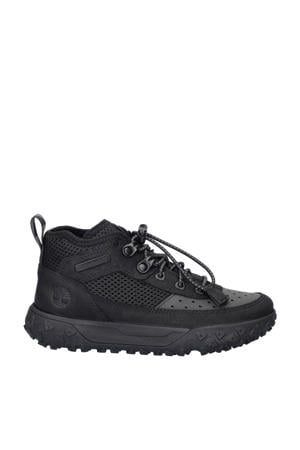 Green Stride Motion 6 nubuck sneakers zwart