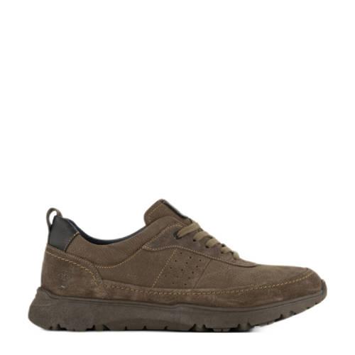 Gallus comfort suède veterschoenen bruin afbeelding