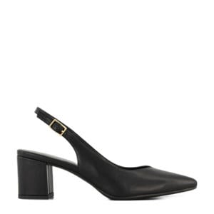 slingback pumps zwart