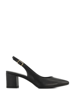 slingback pumps zwart