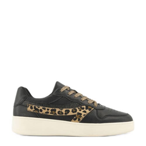 Graceland sneakers zwart/panter afbeelding