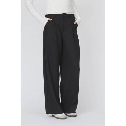 SisterS Point regular waist pantalon zwart afbeelding
