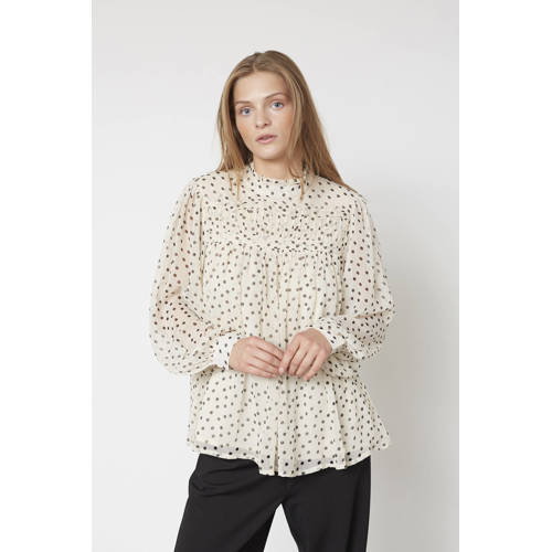 SisterS Point top met stippen crème afbeelding