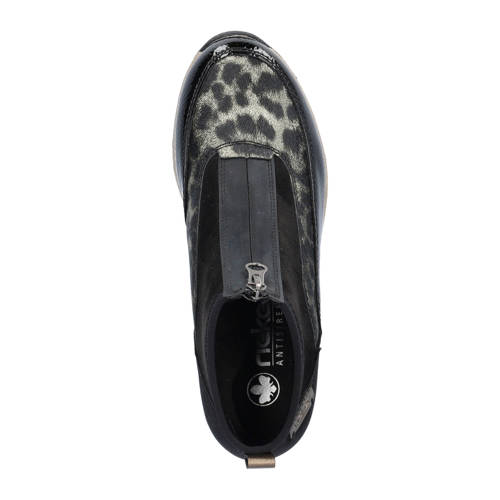 Rieker sneakers zwart/panter afbeelding
