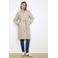 LOLALIZA wollen manteljas beige