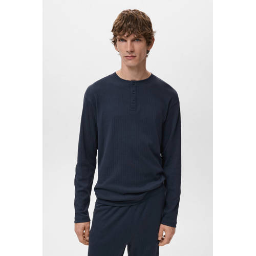 Mango Man pyjama donkerblauw afbeelding