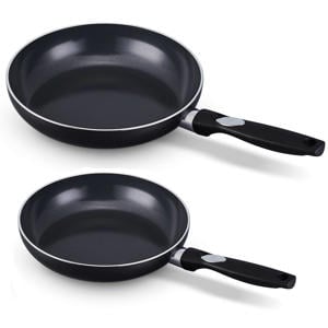 Koekenpannenset Pro Induc R ø 24+28 cm Keramisch