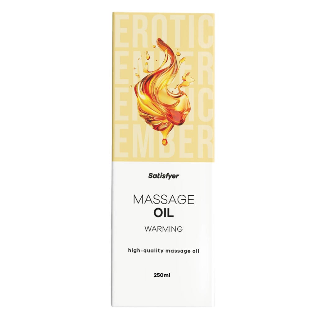 Satisfyer massageolie Warming - 250 ml