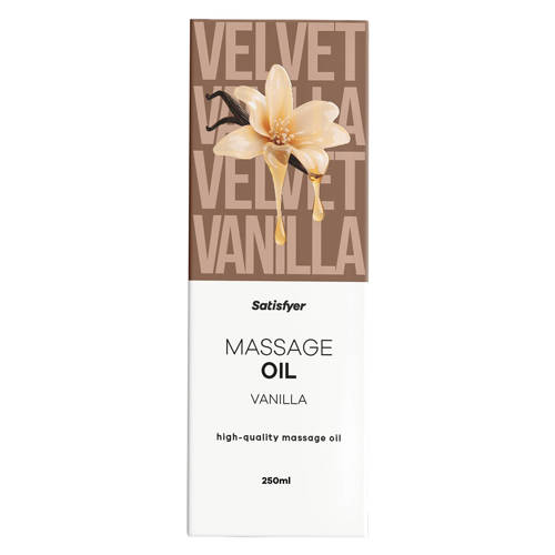 Satisfyer massageolie Vanilla - 250 ml afbeelding