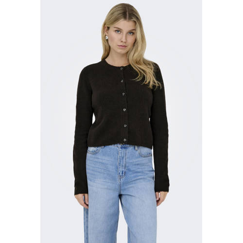 JDY cardigan met wol fijn gebreid afbeelding