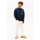 Tommy Hilfiger sweater met backprint donkerblauw