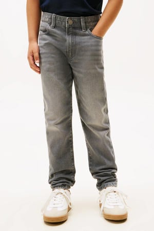 Regular straight leg jeans grey denim