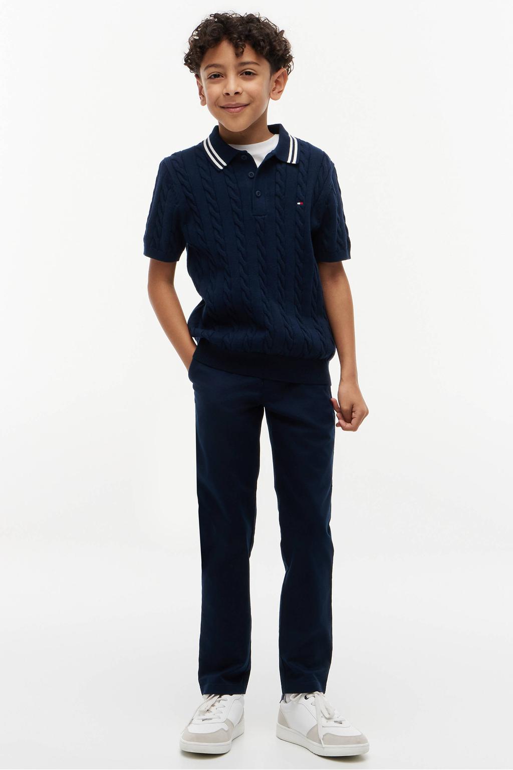 Tommy Hilfiger chino donkerblauw