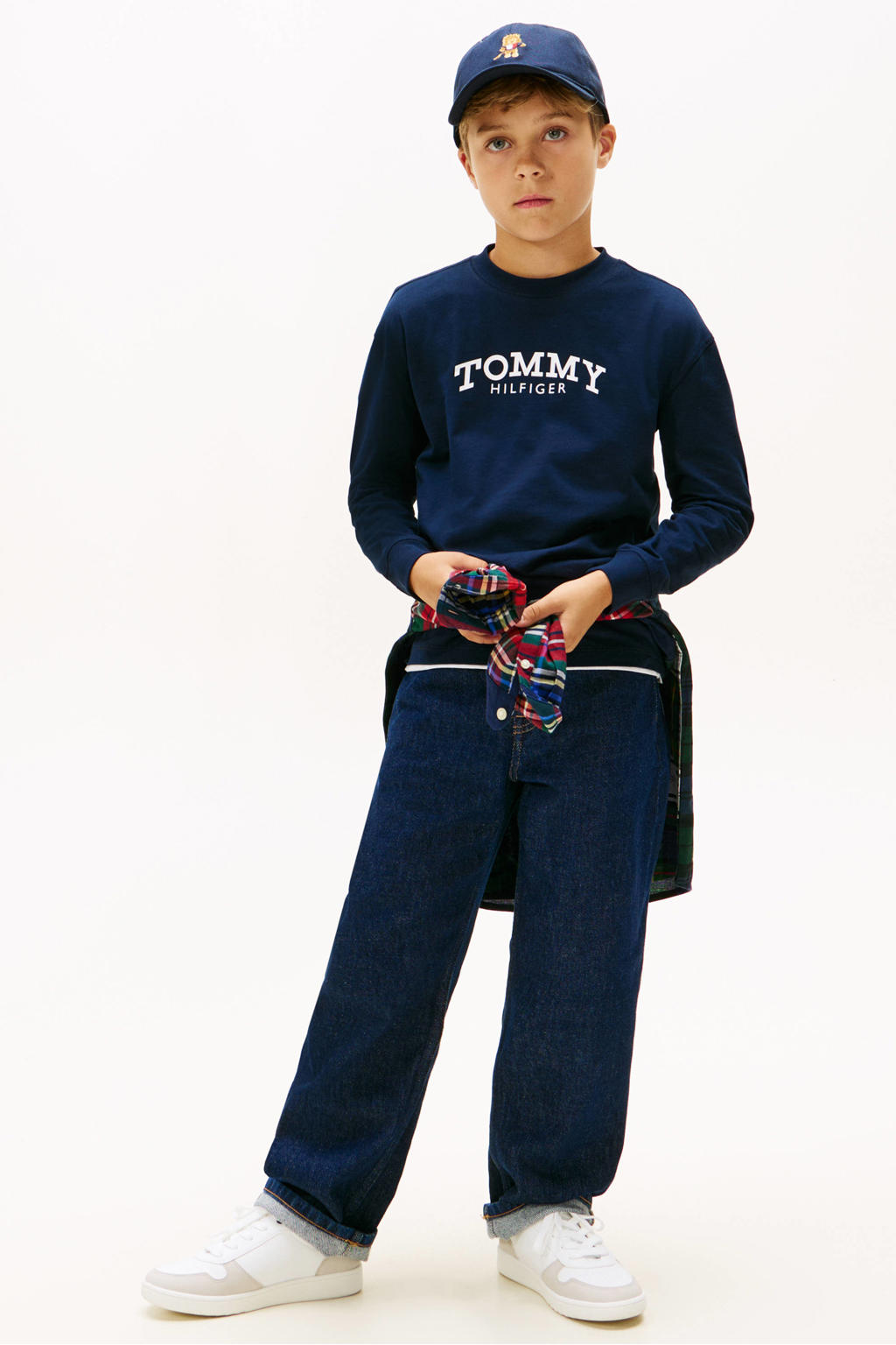 Tommy Hilfiger longsleeve donkerblauw