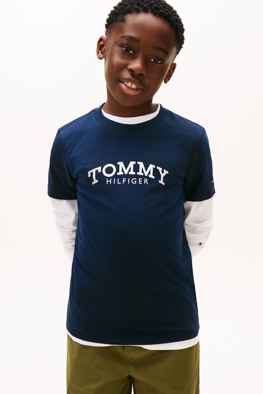 Tommy Hilfiger T-shirt donkerblauw