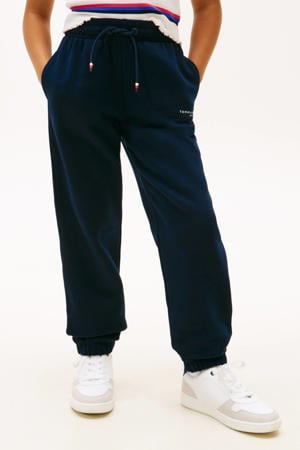 casual broek donkerblauw