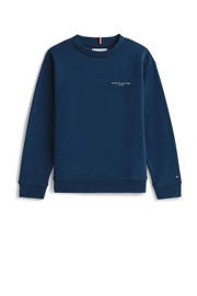 thumbnail: Tommy Hilfiger sweater donkerblauw