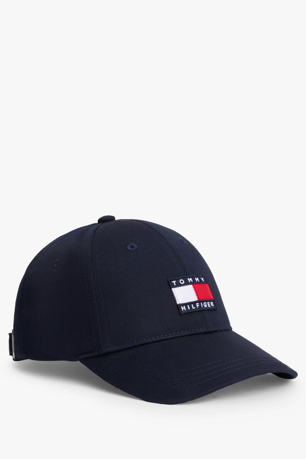 Tommy Hilfiger pet met vlaglogo donkerblauw