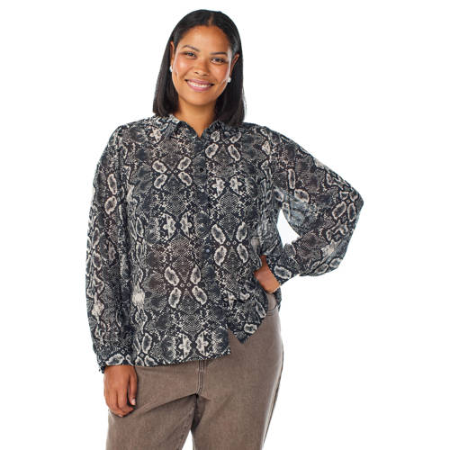 Zizzi blouse grijs afbeelding