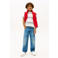 Tommy Hilfiger gestreepte T-shirt wit