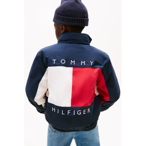 Tommy Hilfiger tussenjas donkerblauw afbeelding