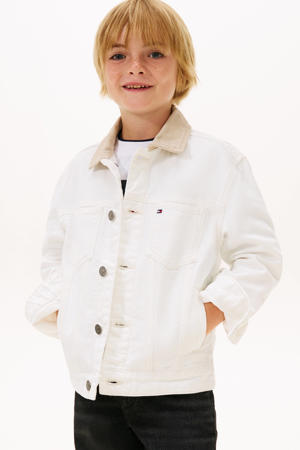 spijkerjas wit