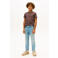 Tommy Hilfiger T-shirt donkerbruin