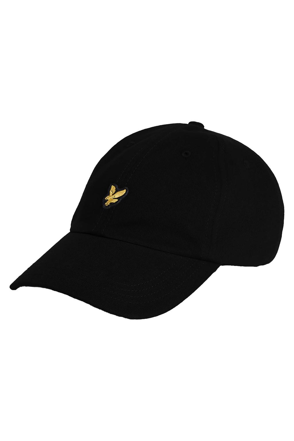 Lyle & Scott pet met logo zwart
