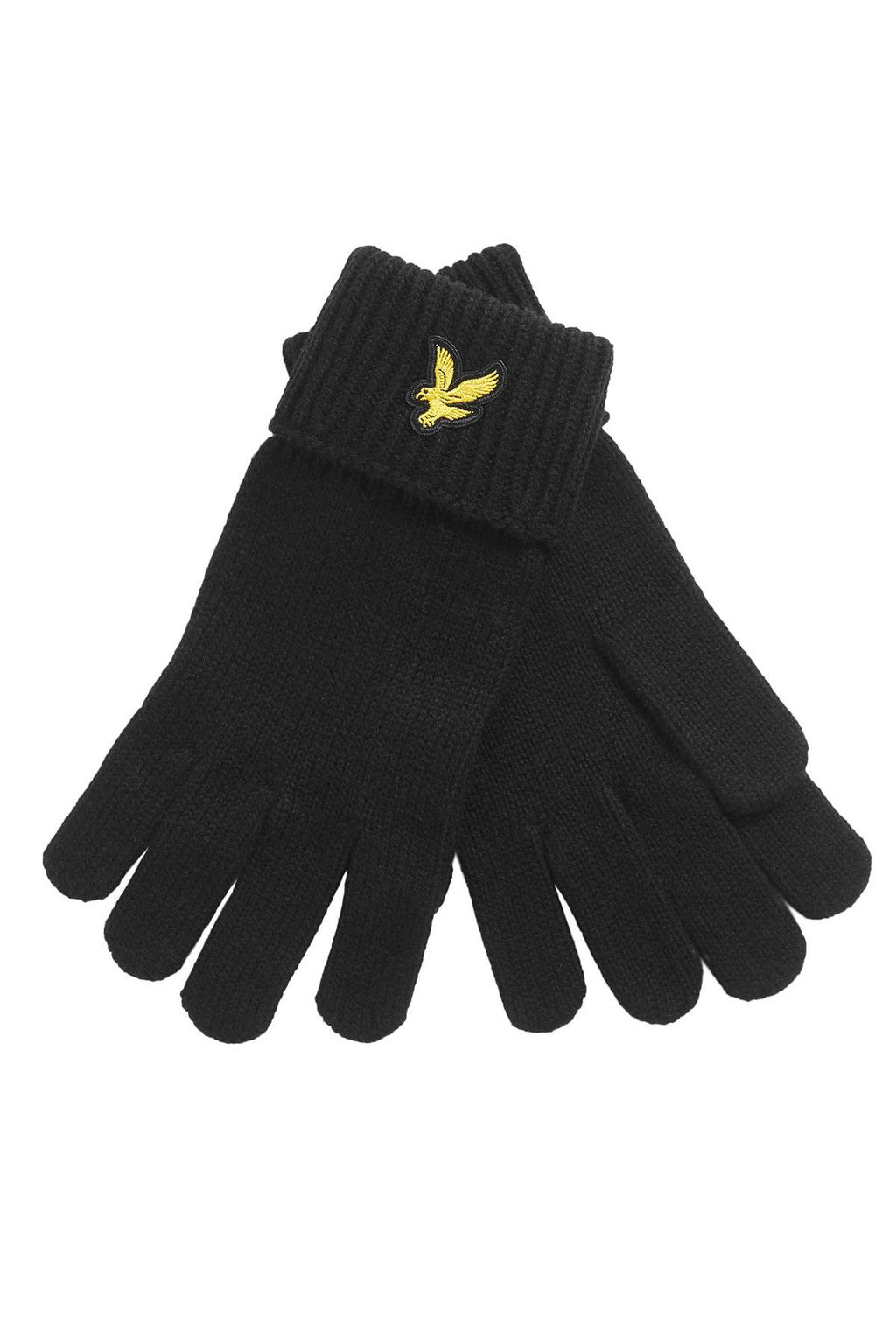 Lyle & Scott handschoenen zwart