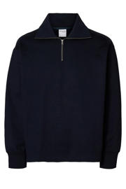thumbnail: Selected sweater donkerblauw