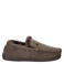 Warmbat Australia suède pantoffels donkerbruin