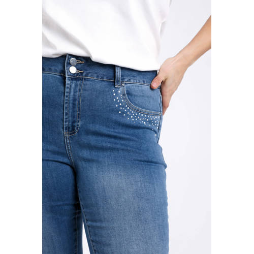 Paprika skinny jeans dark blue denim afbeelding