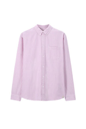 regular casual overhemd lichtroze