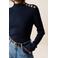 Sissy-Boy gebreide trui donkerblauw