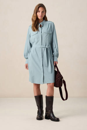 blousejurk blauw
