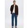Selected overshirt donkerbruin