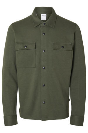 overshirt donkergroen