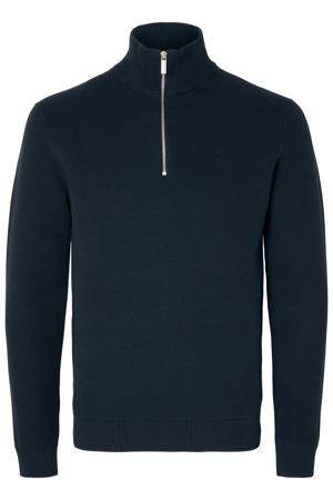 gebreide trui donkerblauw