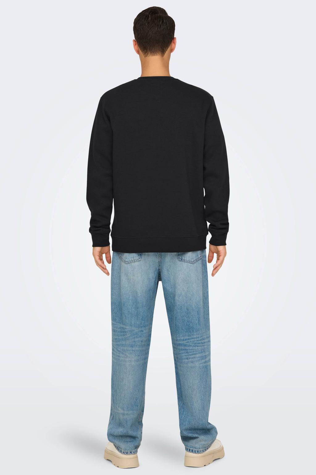 ONLY & SONS sweater zwart