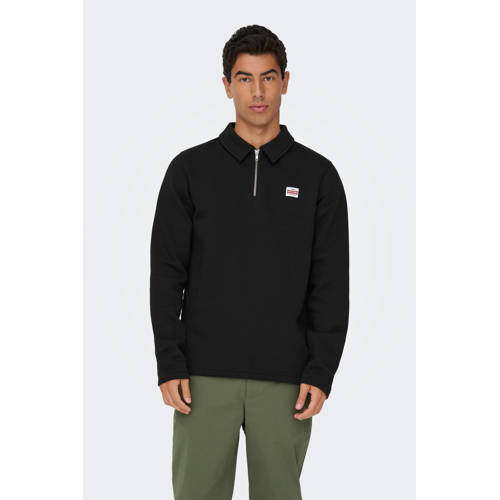 ONLY & SONS sweater zwart afbeelding