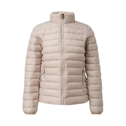 s.Oliver gewatteerde jas beige afbeelding
