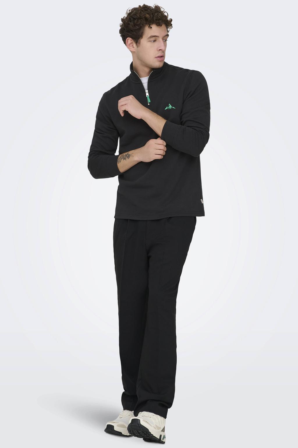 ONLY & SONS sweater zwart