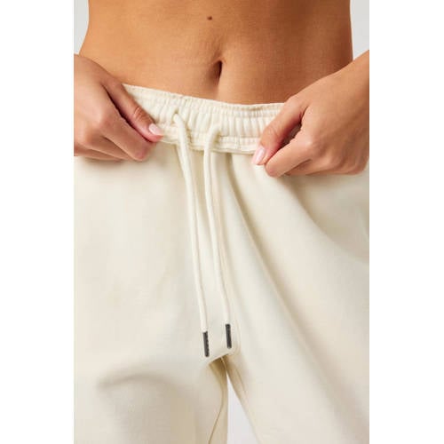 Björn Borg regular waist joggingbroek BORG ecru afbeelding